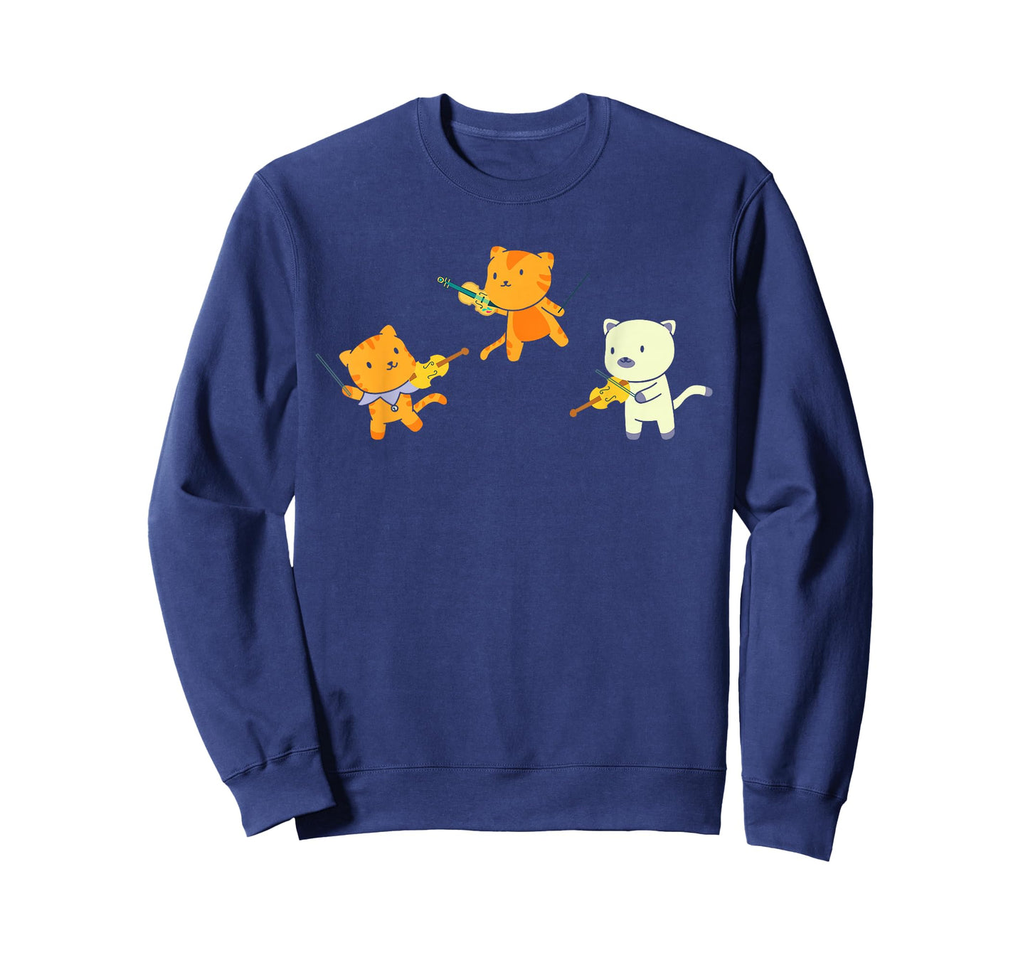 Cat Playing Violin Cello Cat Lover Violinist Cello Player T-Shirt