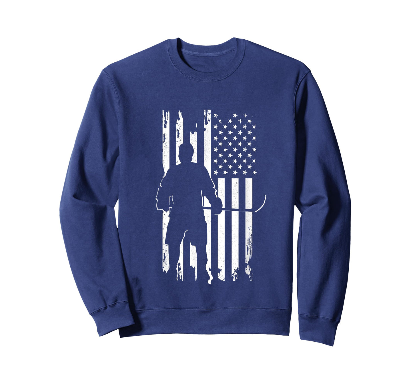 American Flag Hockey Apparel - Hockey T-Shirt