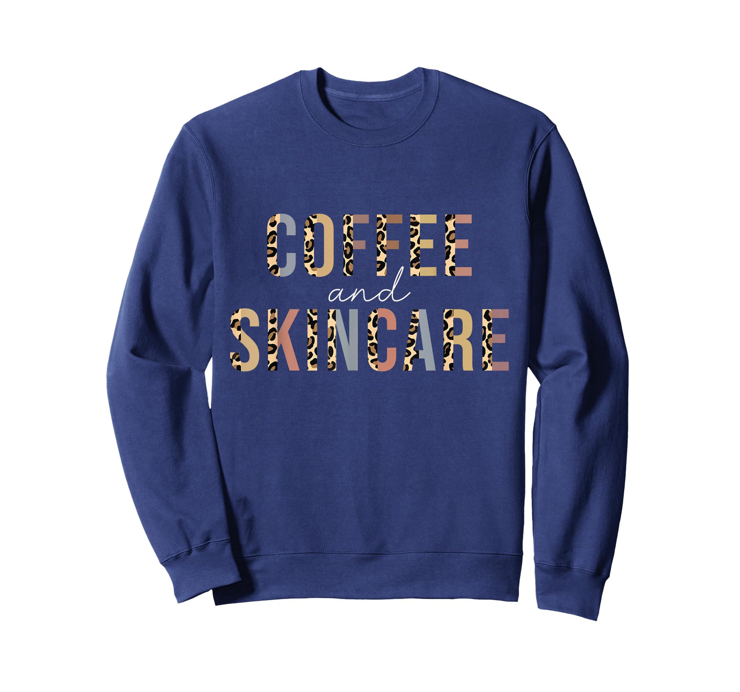 Coffee And Skincare Leopard Esthetician Skincare T-Shirt