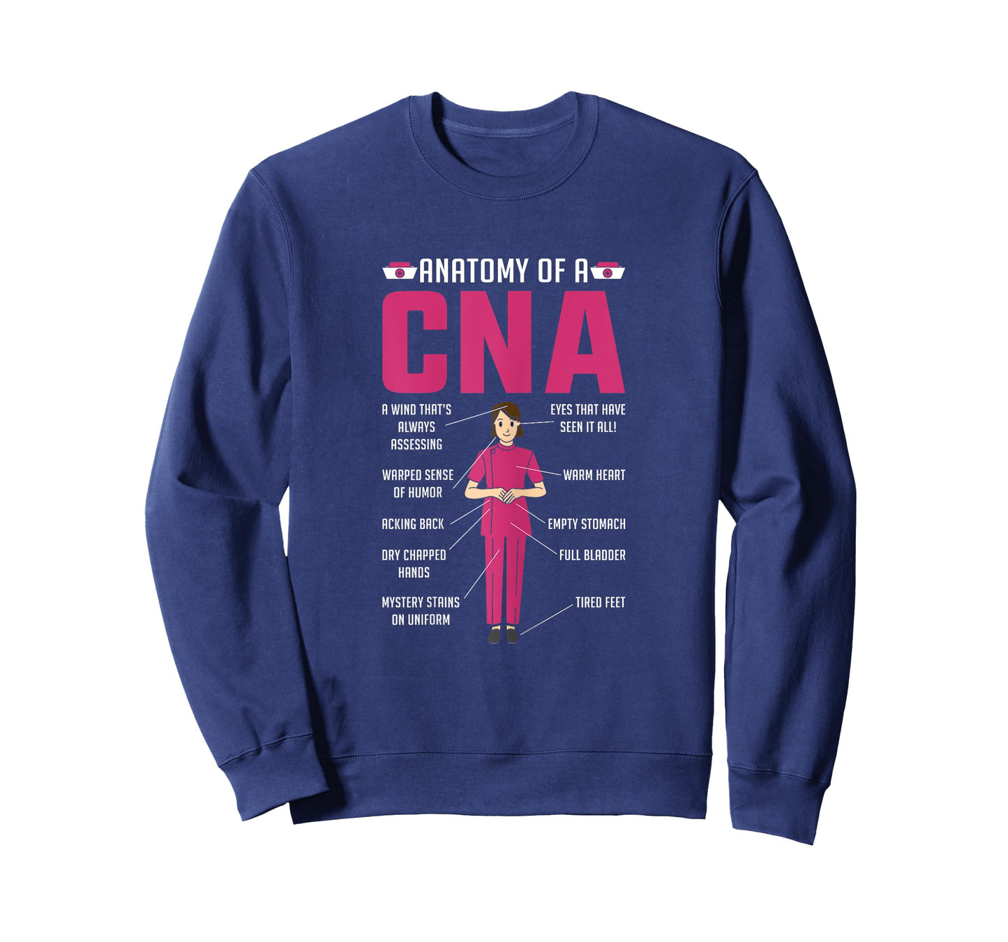 Anatomy of a Cna Nurse Day Nursing T-Shirt
