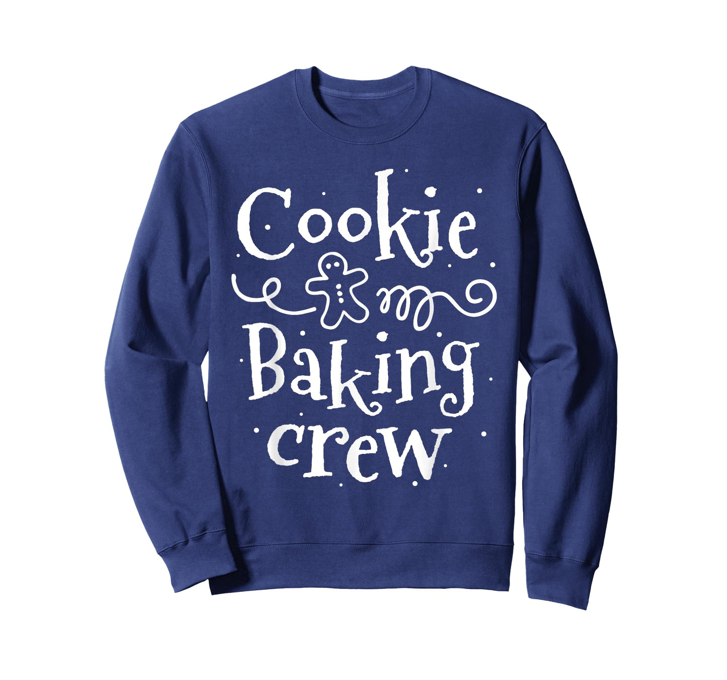 Cookie Baking Crew Christmas T-Shirt Family Kid Gingerbread T-Shirt