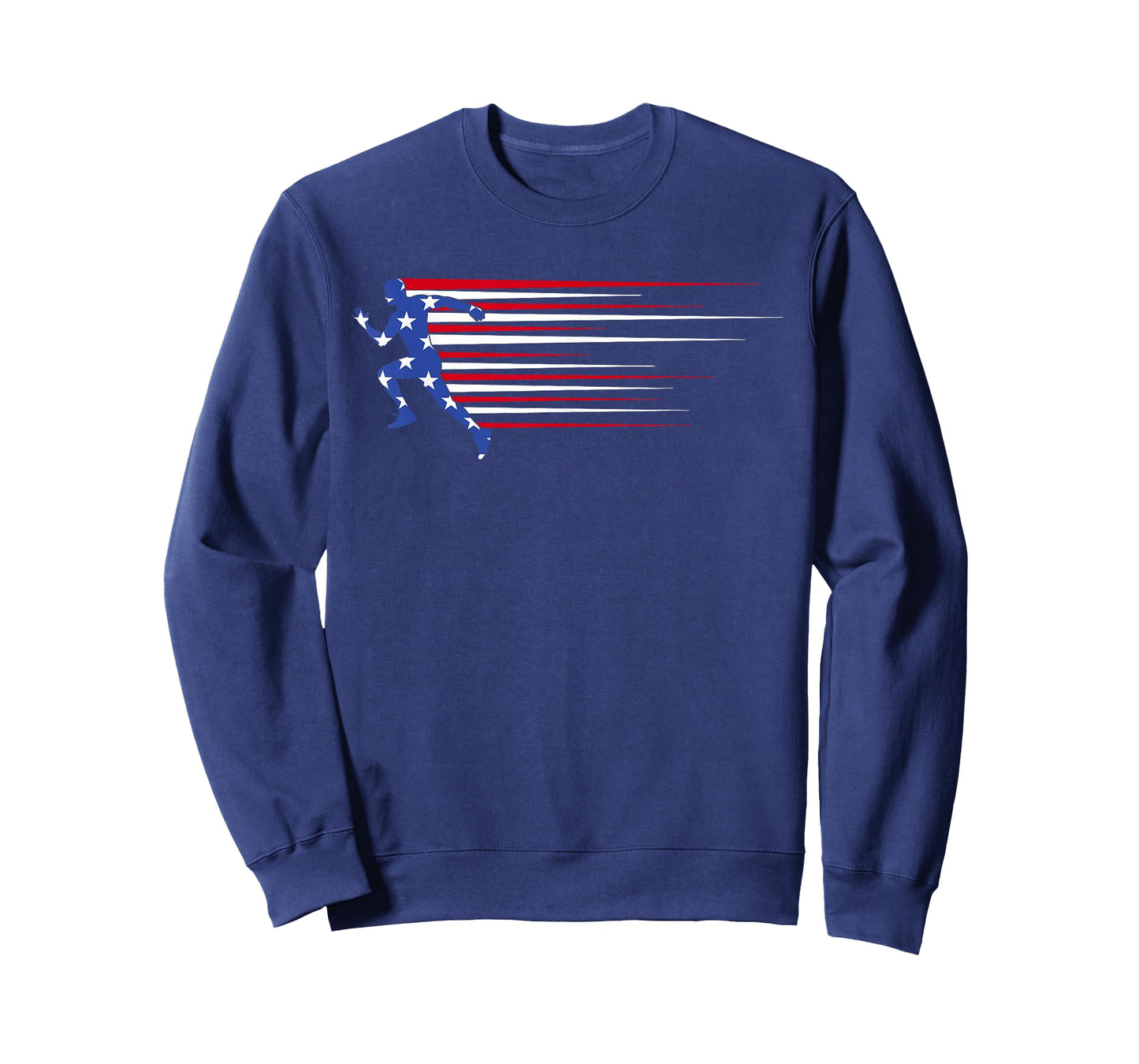 Best USA American Flag Track and Field Gift Team Men Women T-Shirt