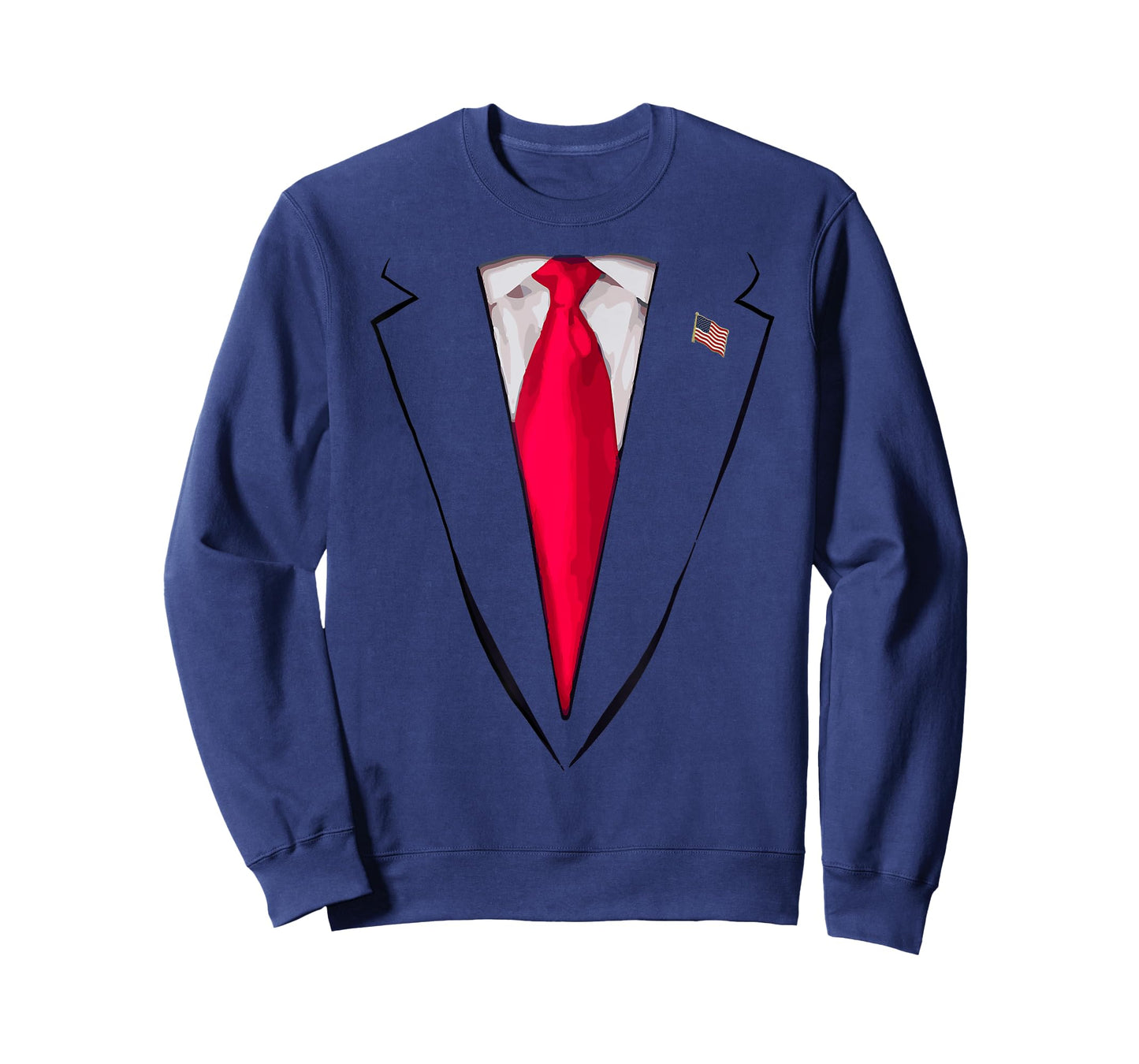 USA President Trump Suit Tshirt Funny Halloween Costume Gift T-Shirt