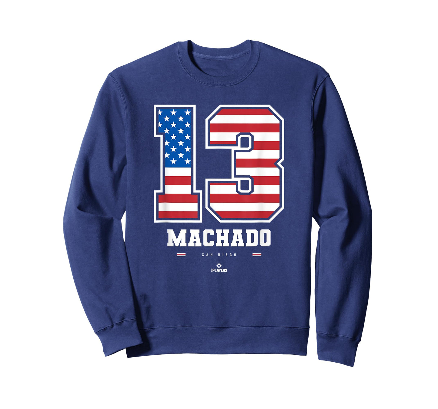 Manny Machado - US Flag Number T-Shirt