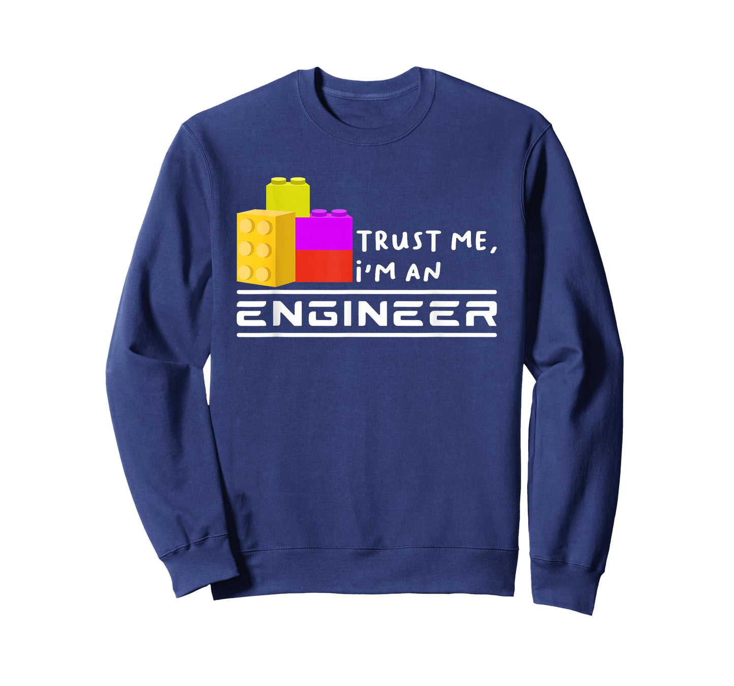 Engineer Kids Children Toy Big Building Blocks Build Builder T-Shirt
