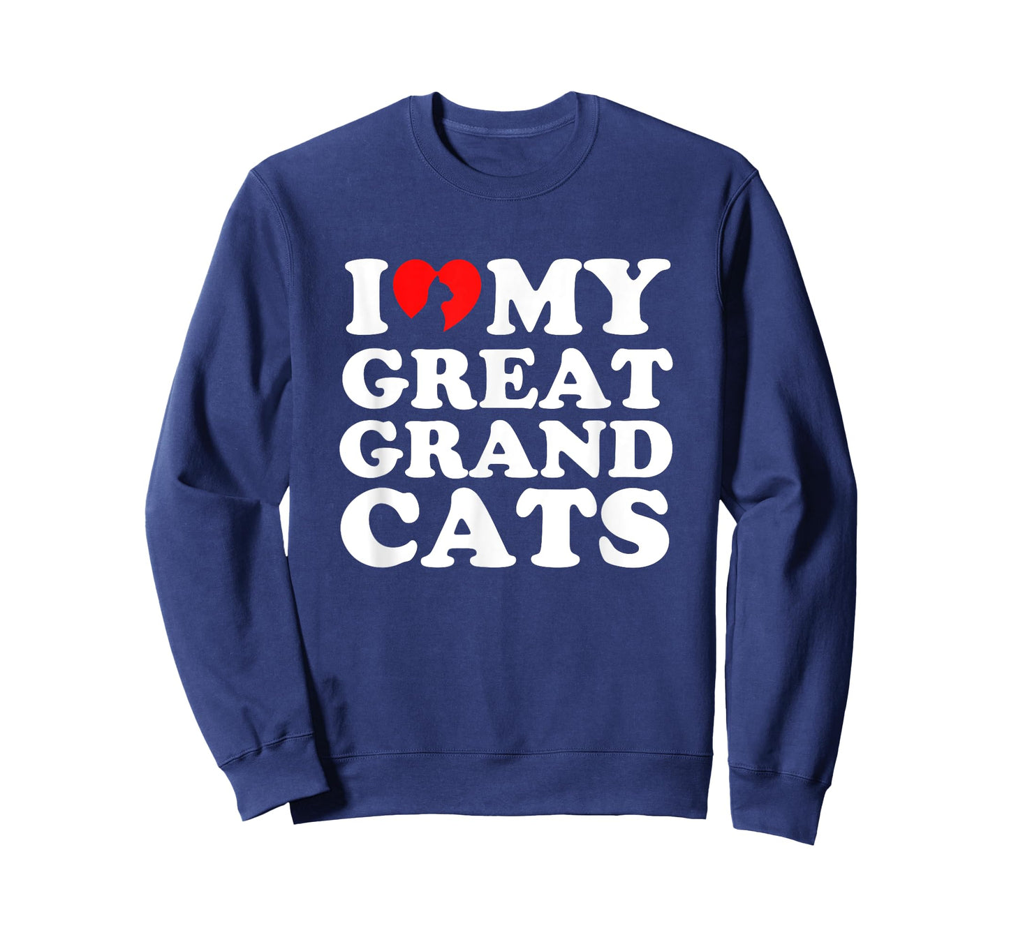 I Love My Great Grandcats T-Shirt