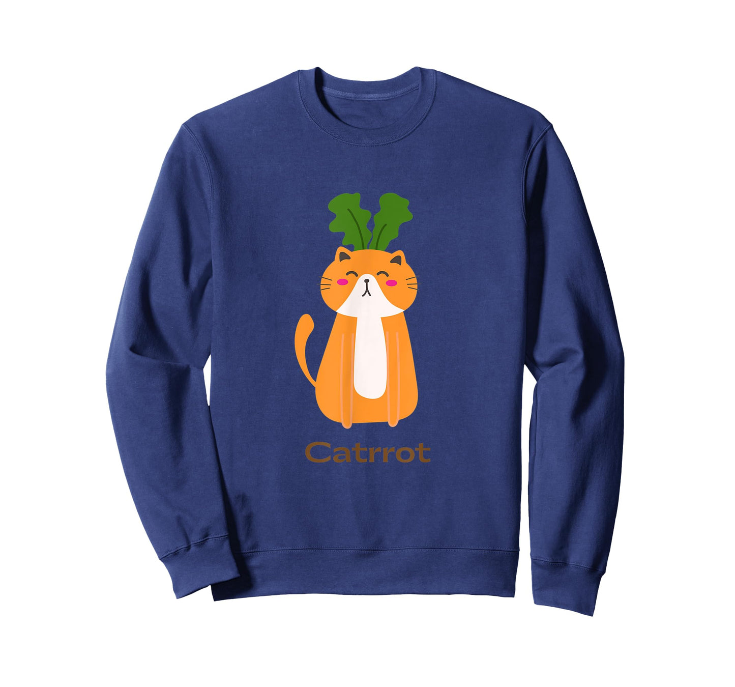 Catrrot Funny Cat Carrot Vegan And Cat Lover Kitten T-Shirt for Men Women