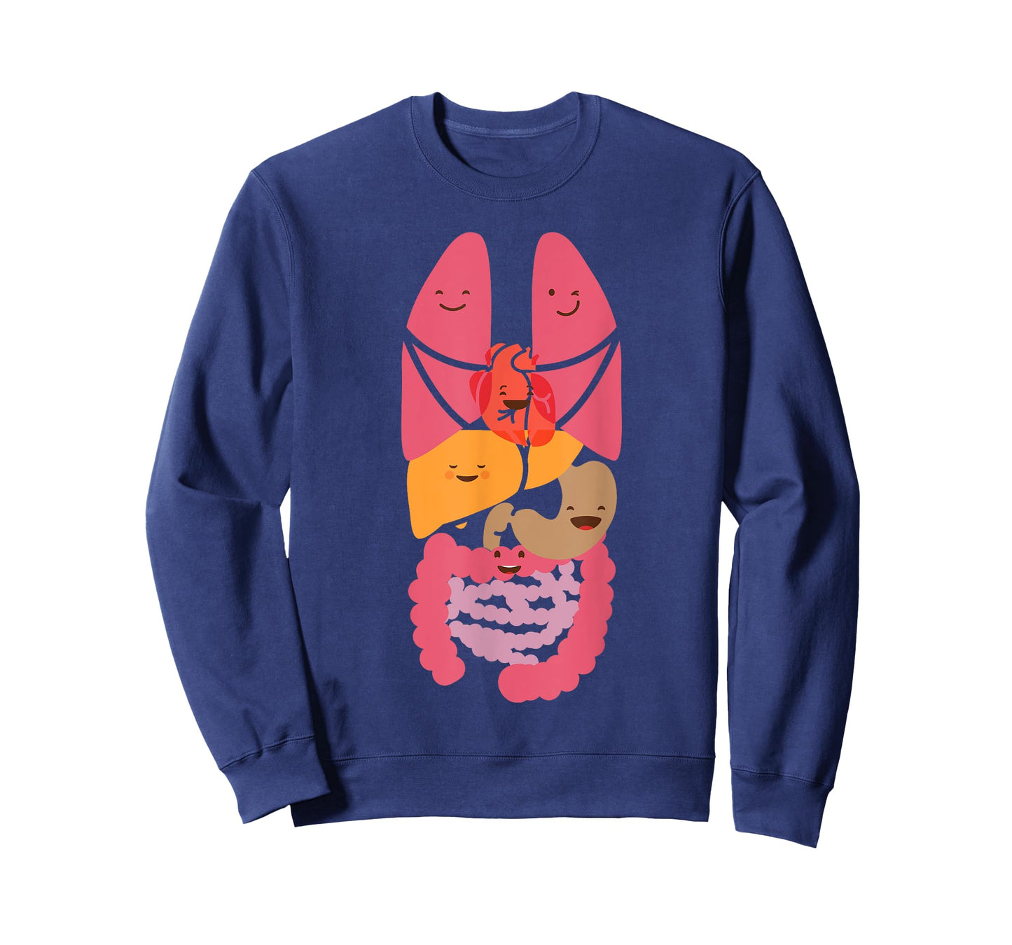 Cool Body Anatomy Costume Funny Organ T-Shirt T-Shirt