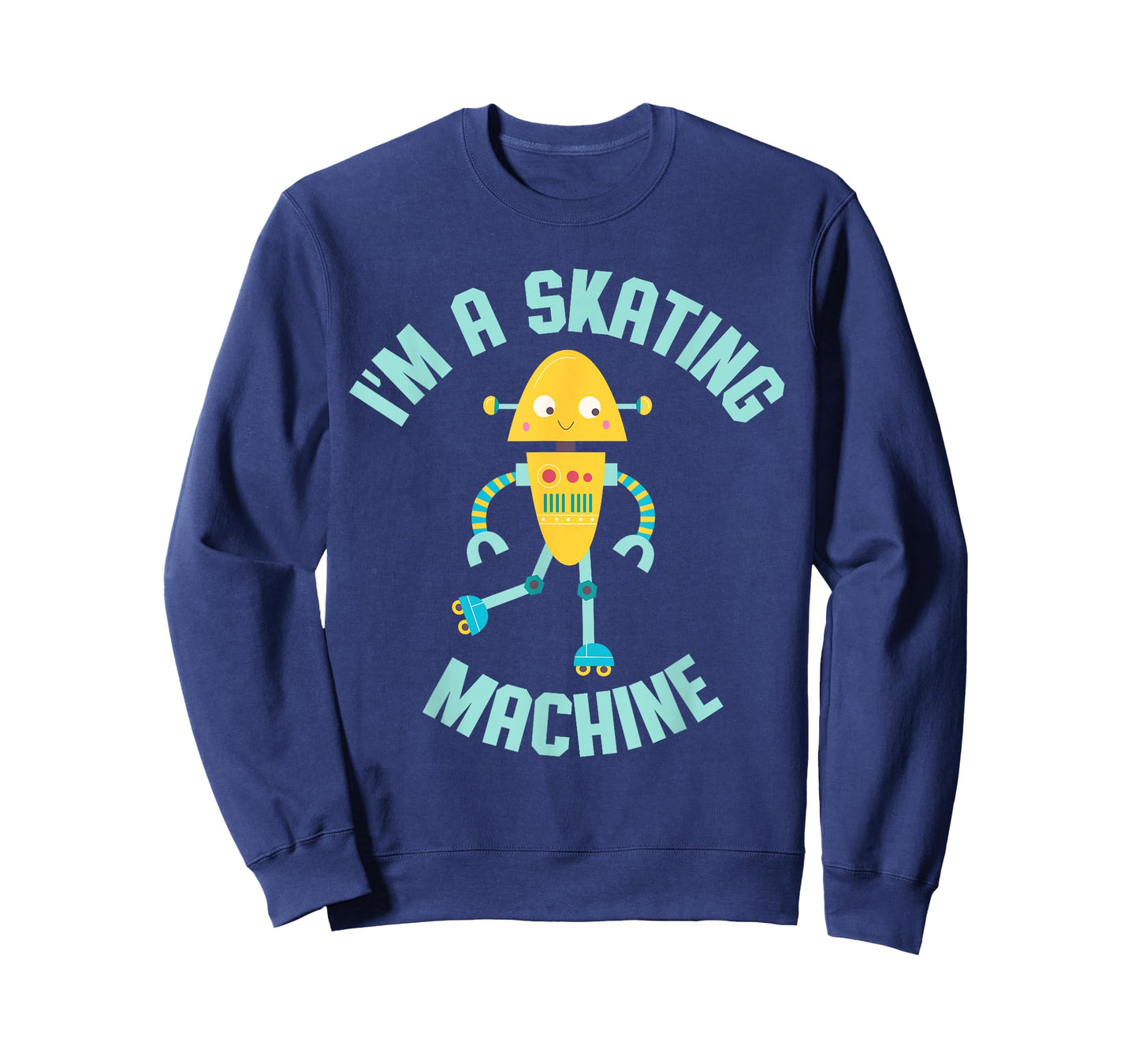 Roller Skating Robot Tshirt for Boys and Girls T-Shirt