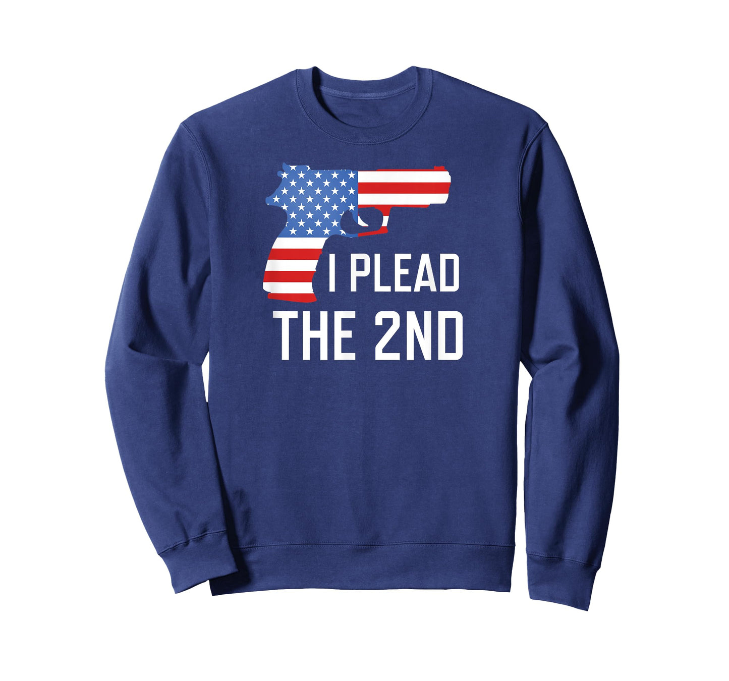 I Plead the 2nd Amendment USA Flag Pistol Gun t-shirt T-Shirt