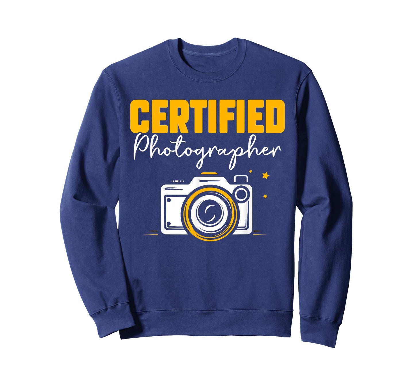 Certified Photographer Camera Job Photographers Photography T-Shirt