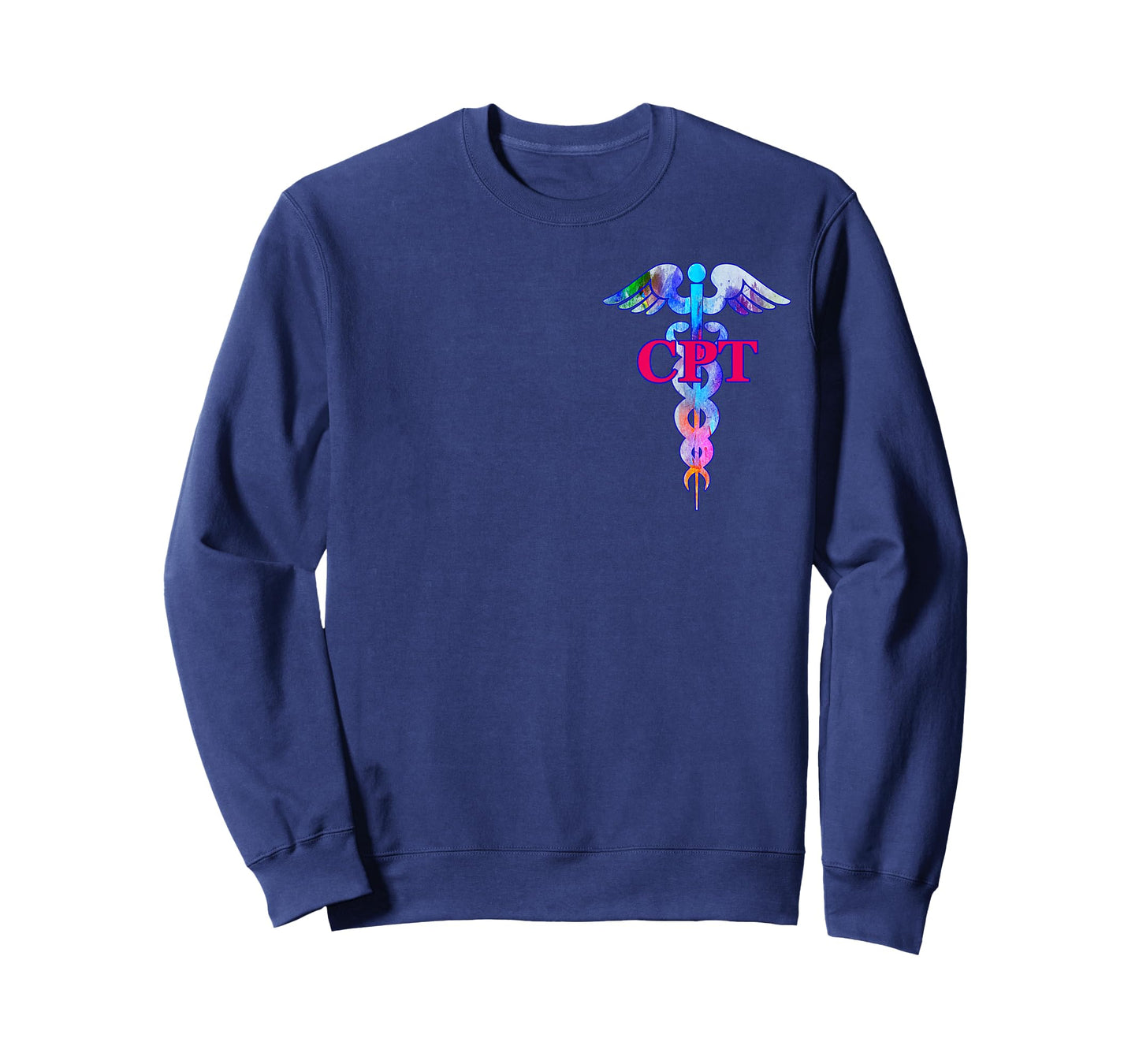 Certified Phlebotomy Technician CPT Caduceus Medical Symbol T-Shirt