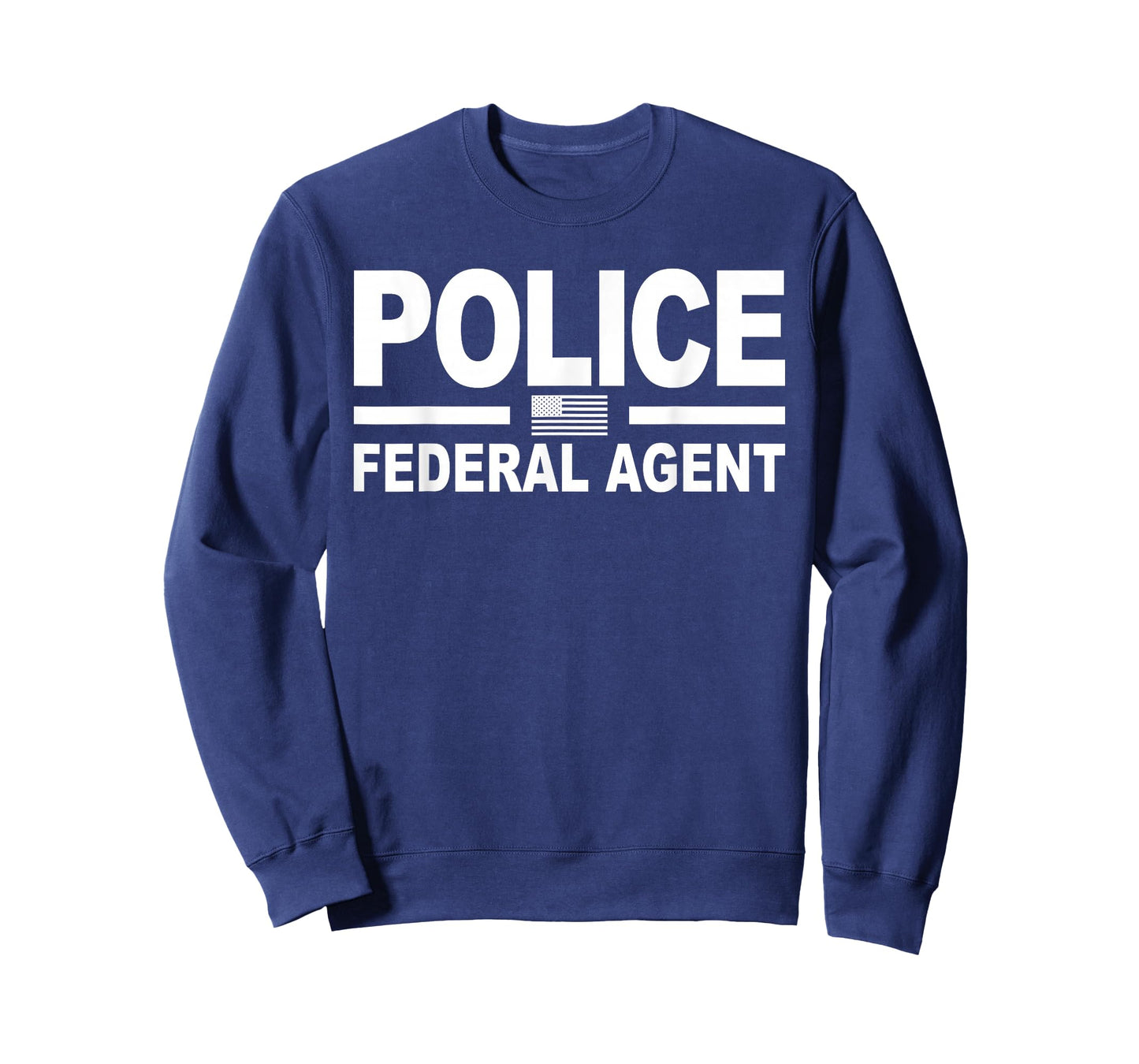 Federal Agent Police Officer USA Flag Uniform Costume TEE T-Shirt