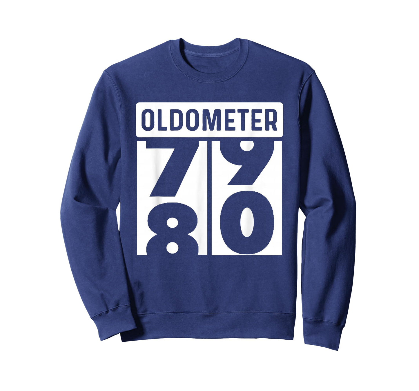 Classic Car Truck Tractor Auto Mechanic Collector Oldometer Odometer Funny 80th Birthday Gift 80 yrs Old Joke T-Shirt