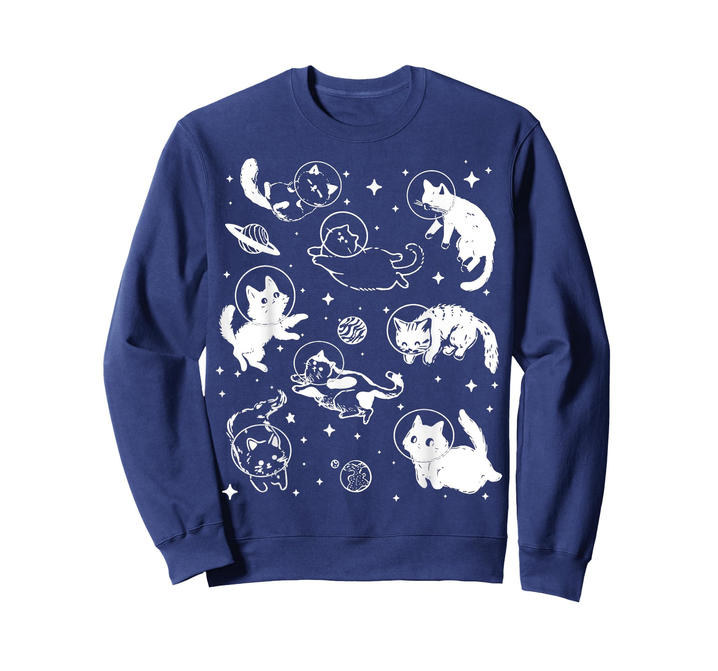 Cats In Space Retro T-Shirt
