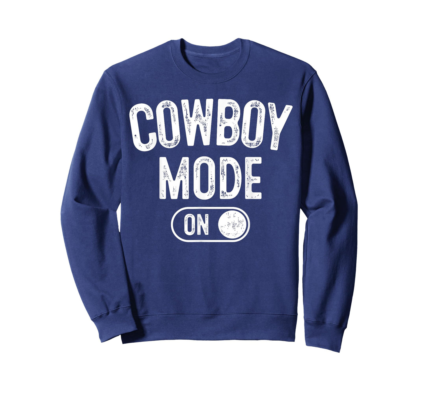 Cowboy Mode On Costume Funny Farmer Rodeo Gift Rancher T-Shirt