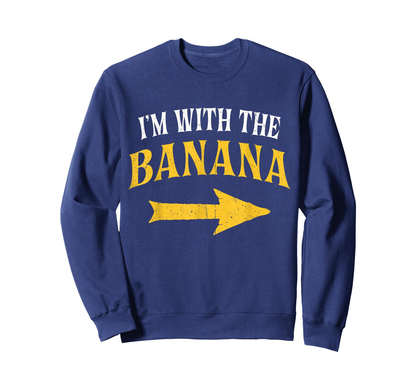I'm With The Banana Costume Halloween Matching Couple T-Shirt