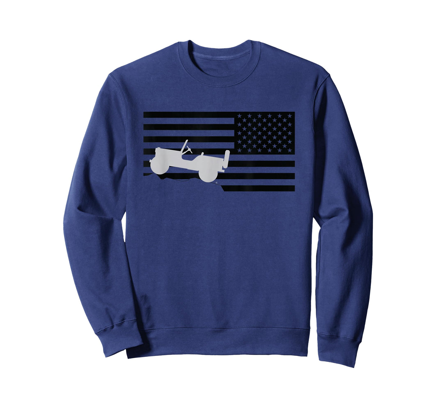 Jeep Flag Black T-Shirt