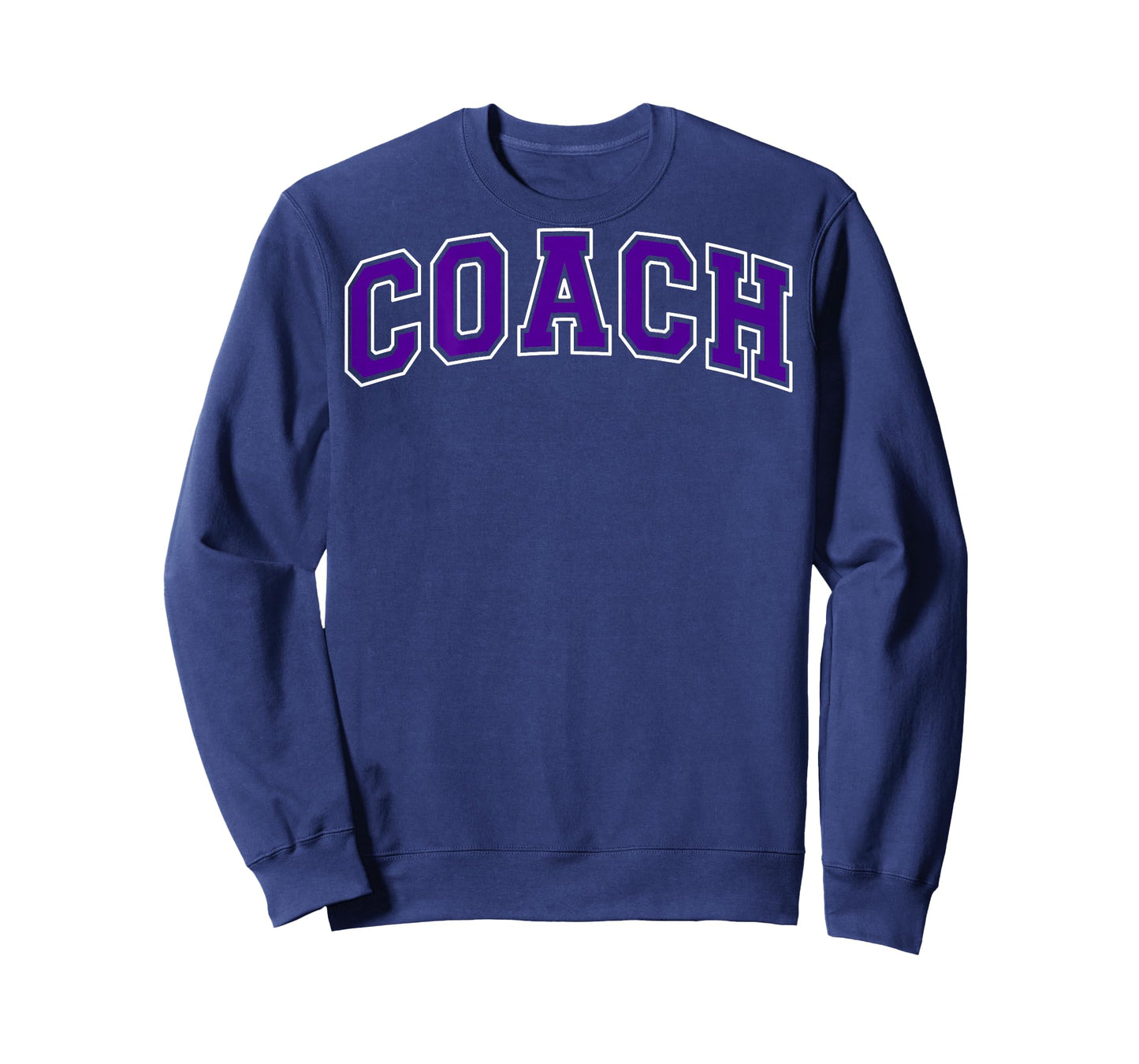 Coach Sports Trainer Vintage Purple White on the back T-Shirt
