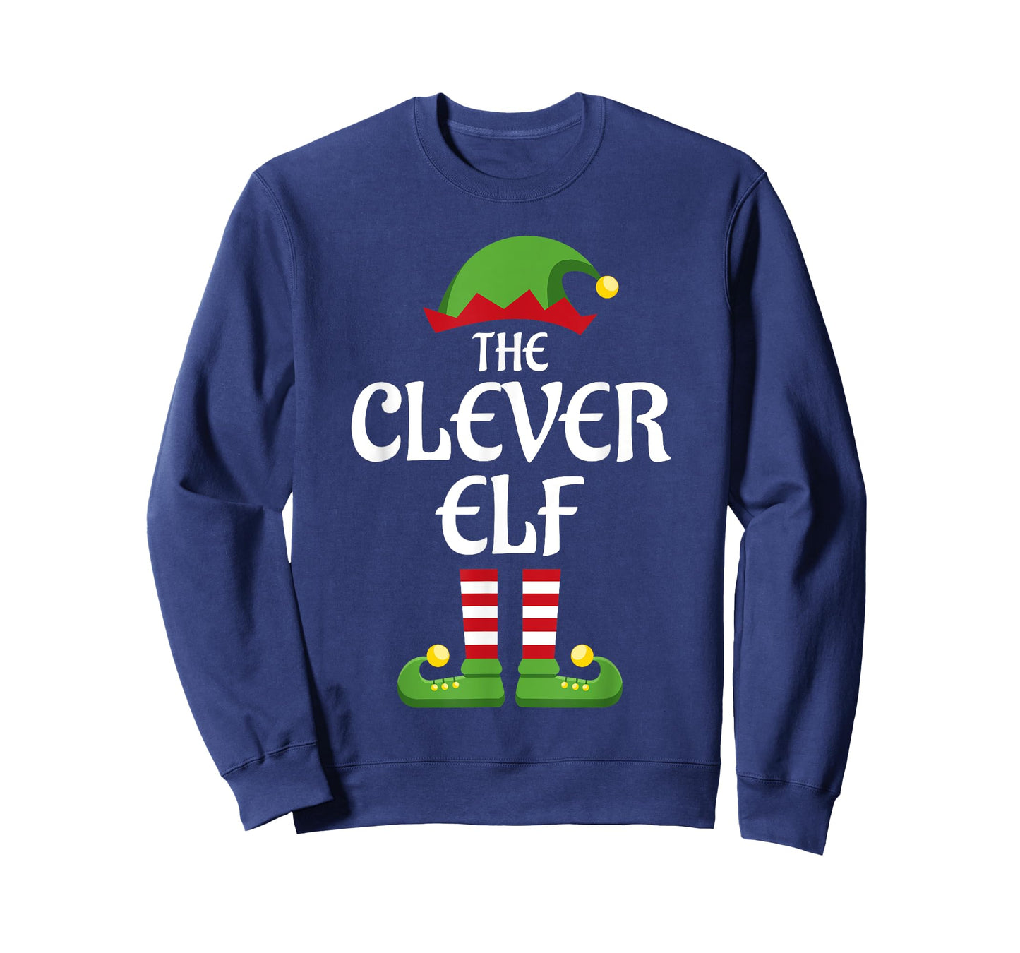 Clever Elf Family Matching Group Christmas Smart T-Shirt