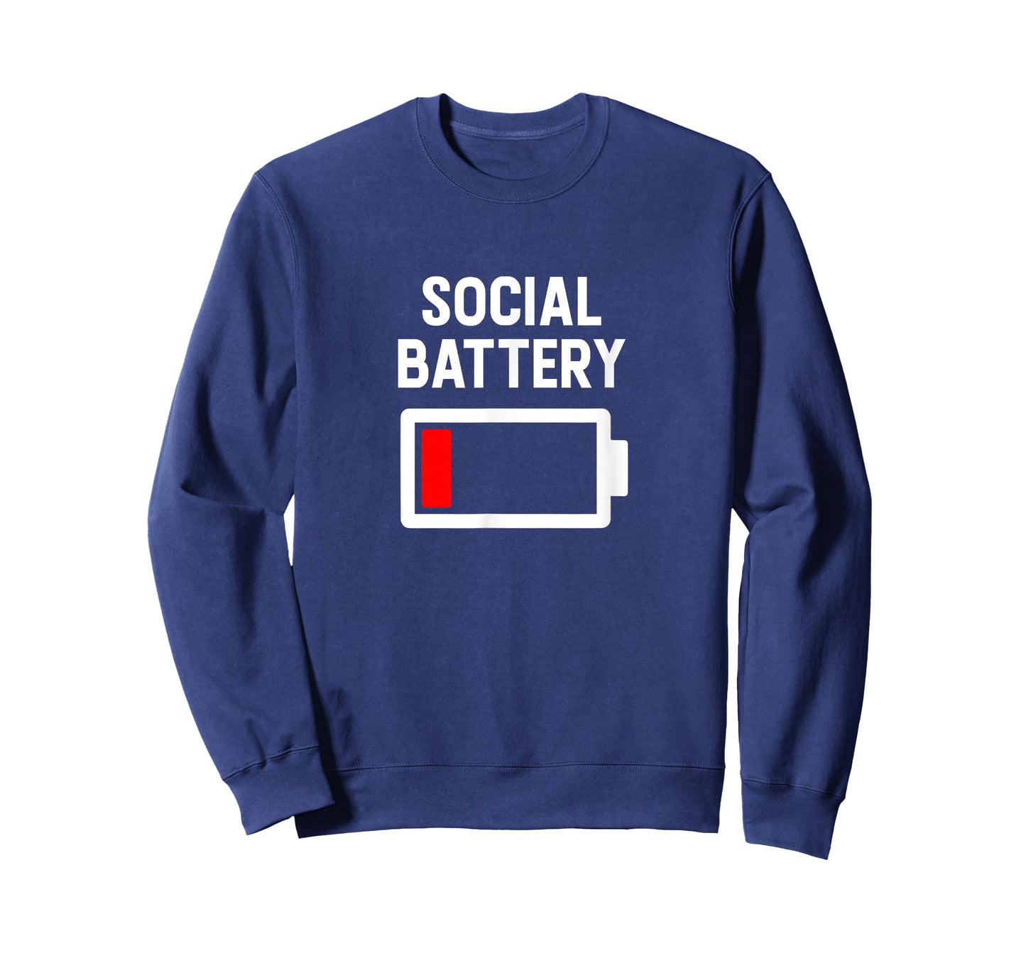 Funny Introvert Low Social Battery Level Anti Social People T-Shirt
