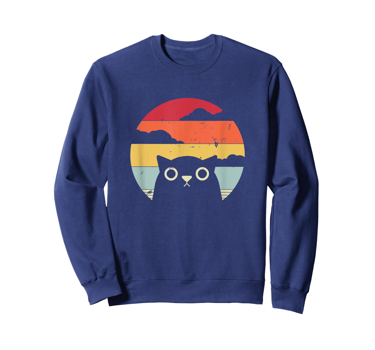 Funny Cat Retro Style T-Shirt