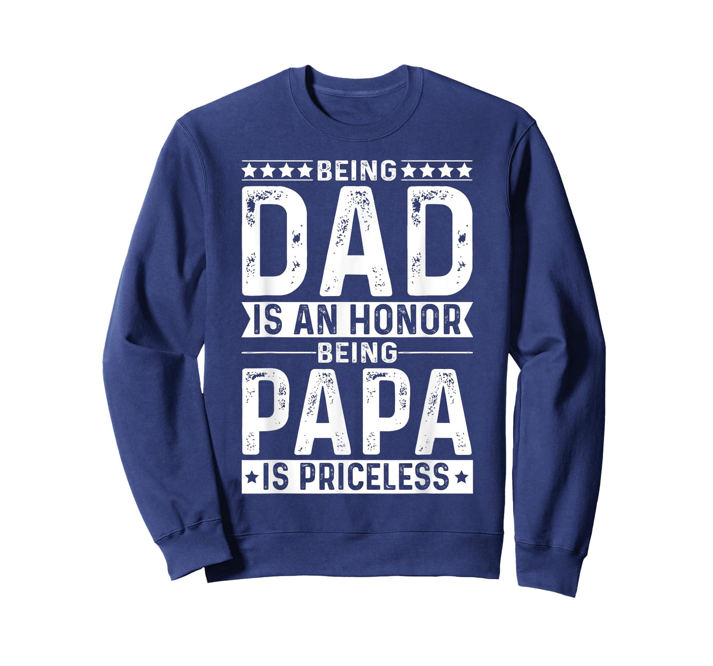 Grandpa Shirt Honor to be Dad Being a Papa is Priceless T-Shirt