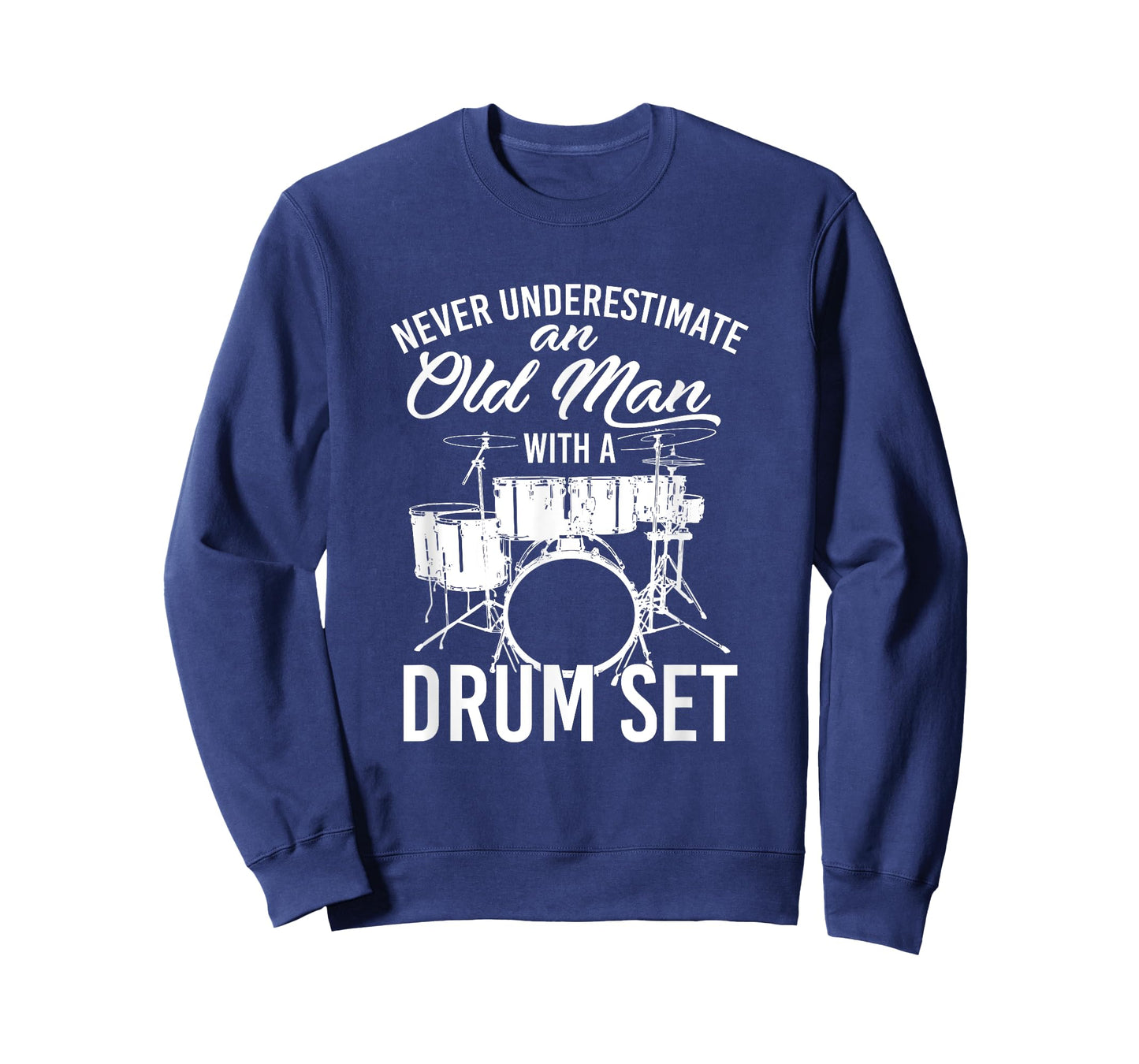 Retired Drummer Man Old Gift Idea Drums T-Shirt