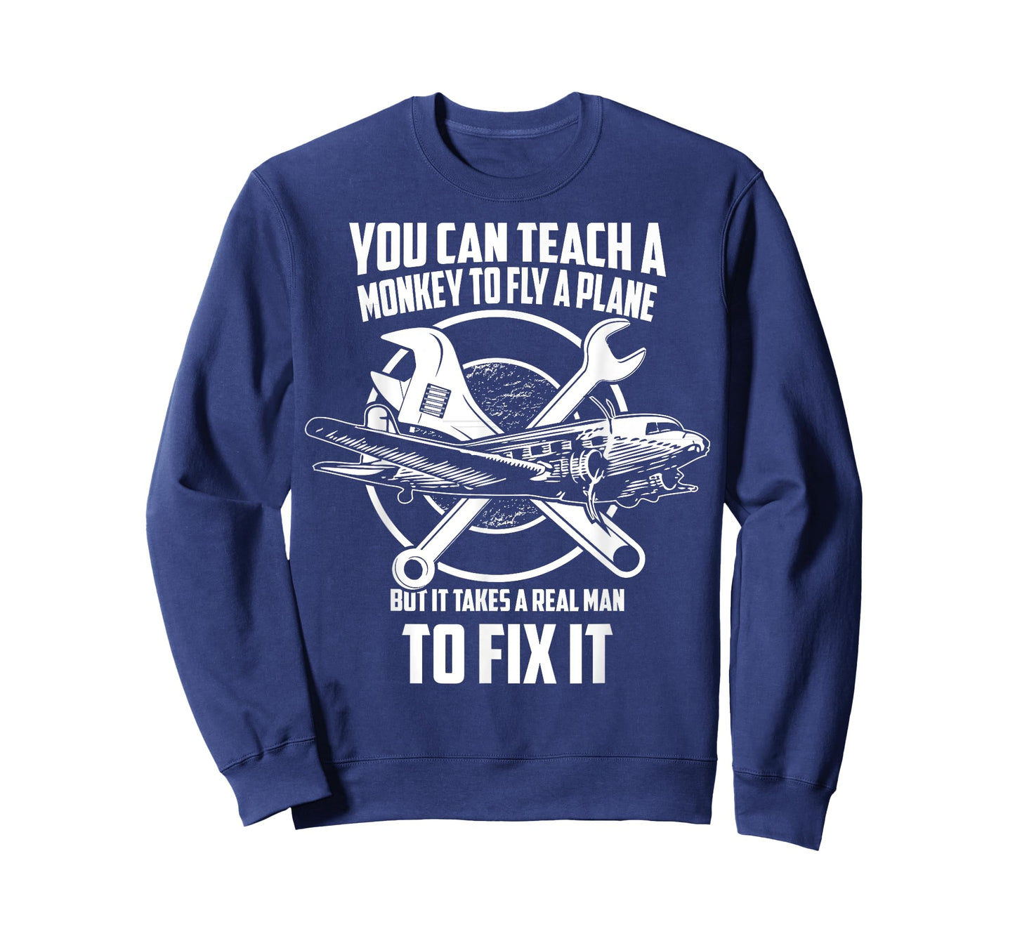 Airplane Mechanic T-Shirt - Real man fix plane T-Shirt