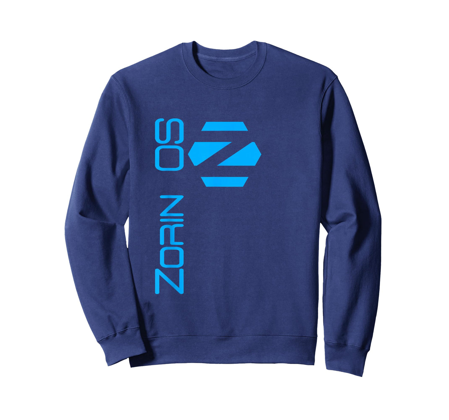 Linux Zorin OS tee with Tagline and Logo Open Source Os T-Shirt