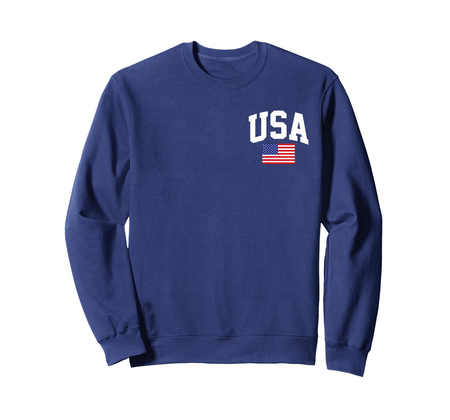 American Flag Stars Stripes 4th of July Patriotic USA Logo T-Shirt