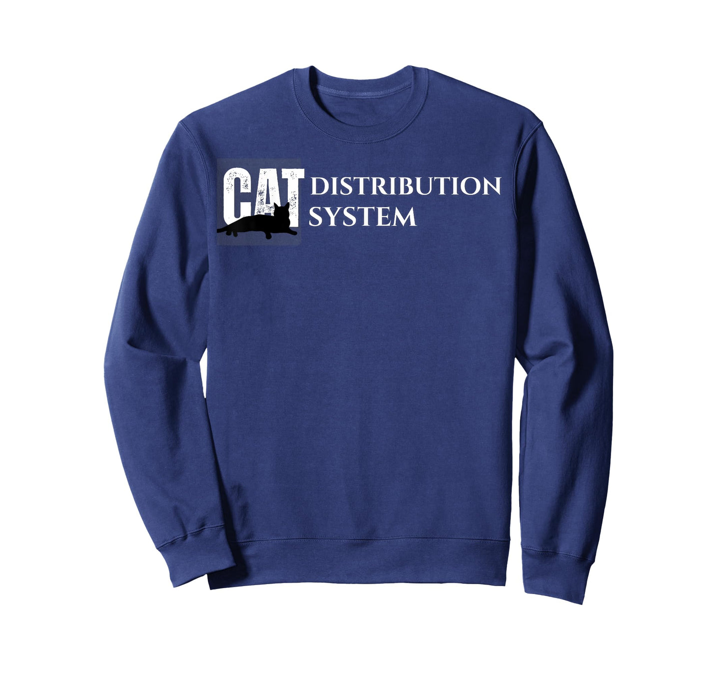 CAT DISTRIBUTION SYSTEM Ancillary Staff Front & Back Design Men Women Kids T-Shirt