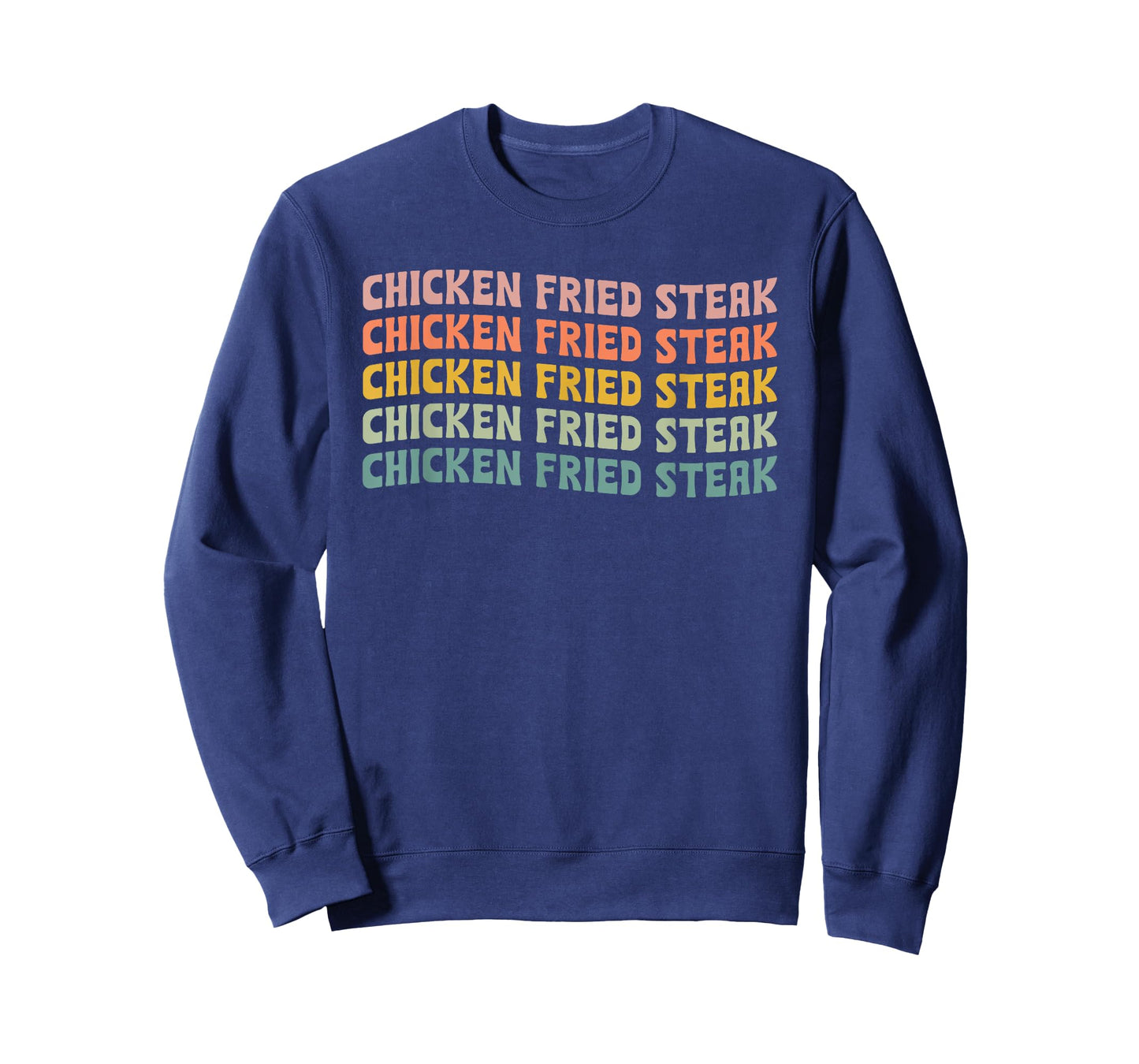 Chicken Fried Steak Typeset T-Shirt