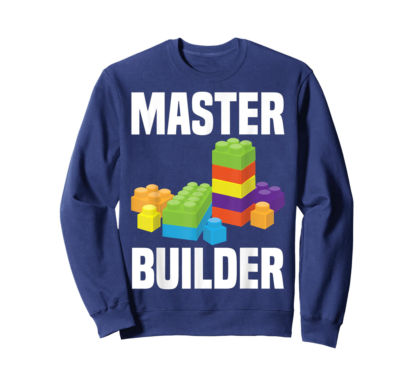 Cool Master Builder Funny Building Blocks Gift Men Women T-Shirt