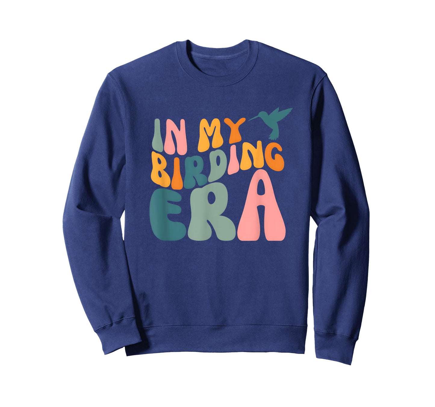 In My Birding Era Graphic Tee - Groovy Retro Birding T-Shirt T-Shirt