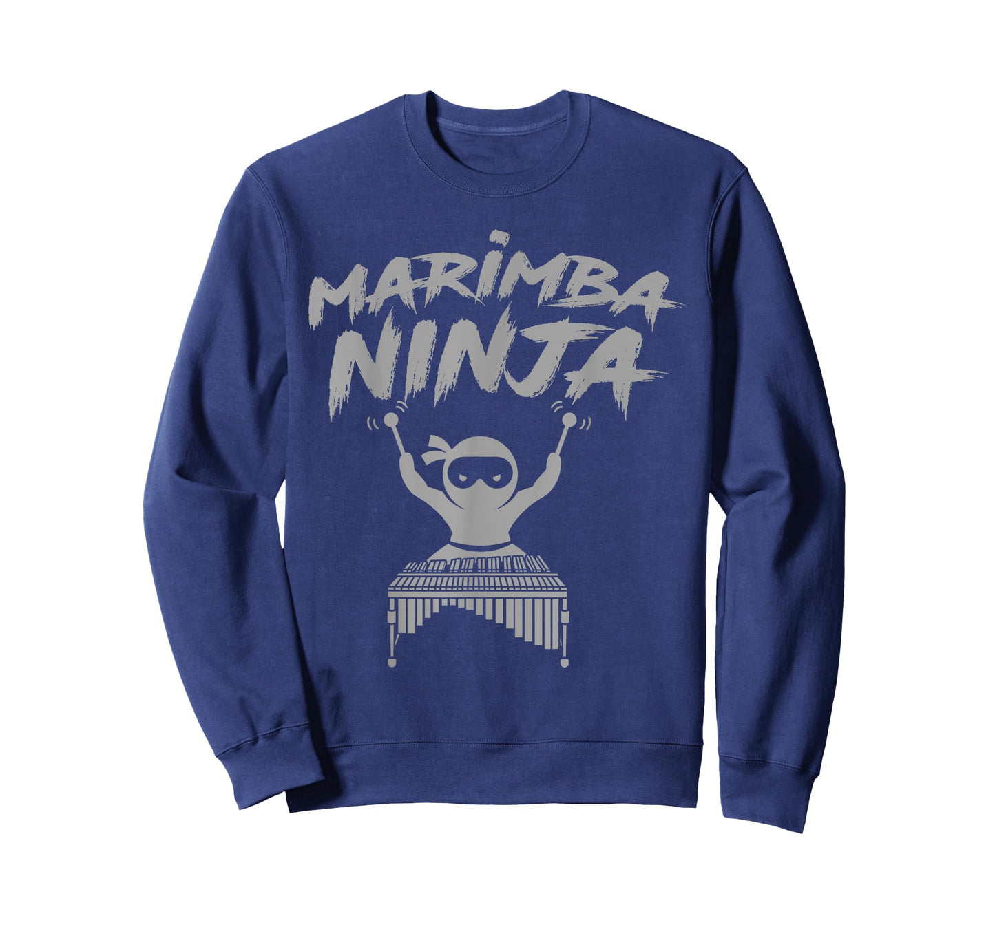 Marimba Ninja Funny Marching Band Percussion Gift Men Boys T-Shirt