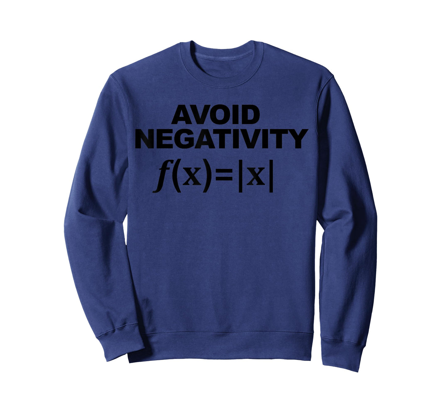 Avoid Negativity math pun Avoid Negativity T-Shirt