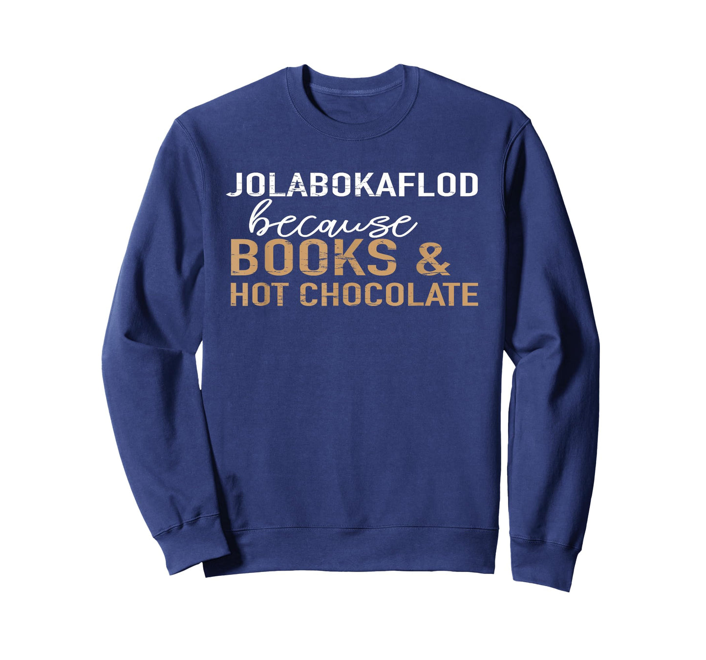 Jolabokaflod Because Books and Hot Chocolate T-Shirt T-Shirt