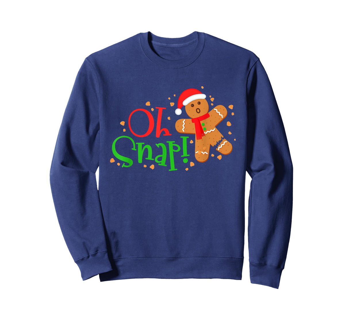 Gingerbread Christmas Oh Snap! Baking Baker Holiday T-Shirt