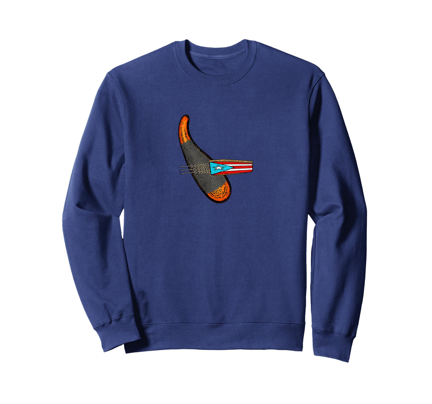 Puerto Rican Guiro Boricua Traditional Musical Instrument T-Shirt