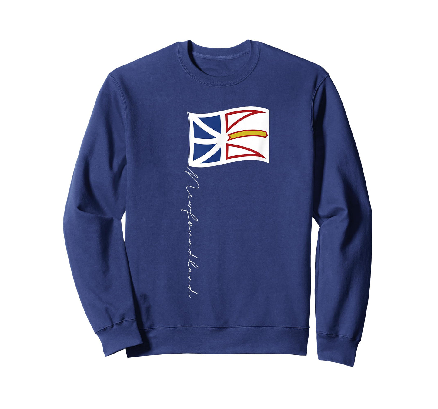 Newfoundland and Labrador Signature Flag Pole - Newfie Flag T-Shirt