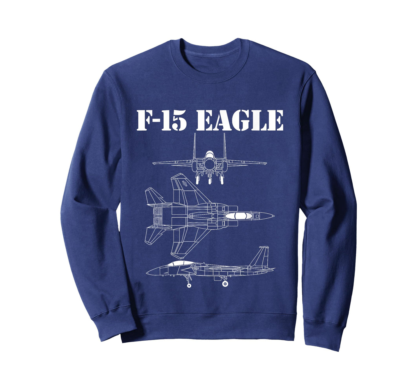 F-15 Eagle Fighter Jet Airplane Pilot Military Aircraft F15 T-Shirt