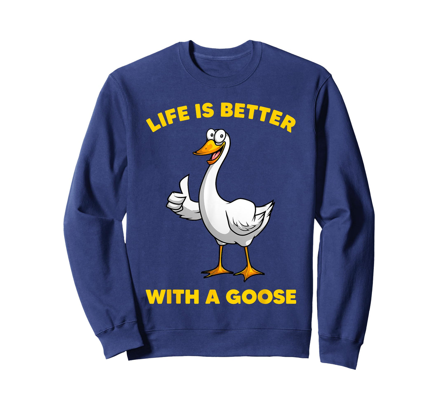 Cute Goose Design For Men Women Toddler Grey White Goose Fan T-Shirt