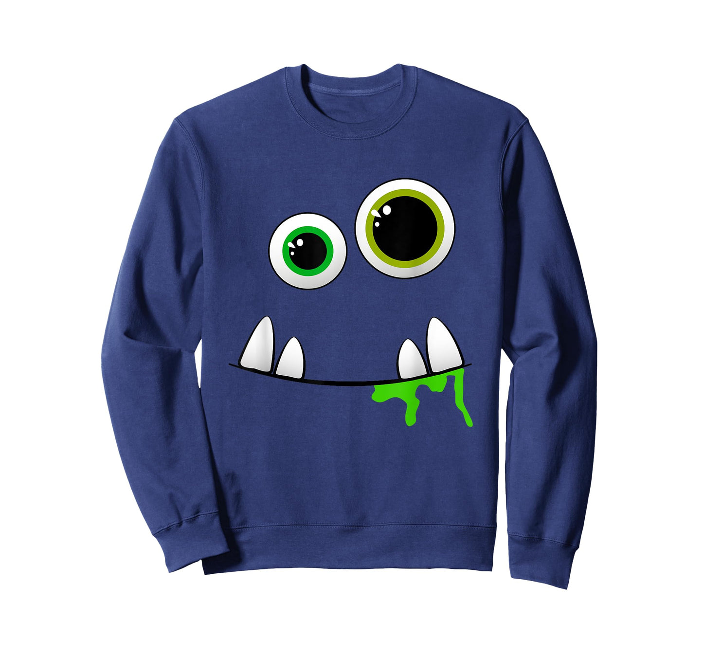 Cute Monster Face Halloween Group Costume Gift T-Shirt
