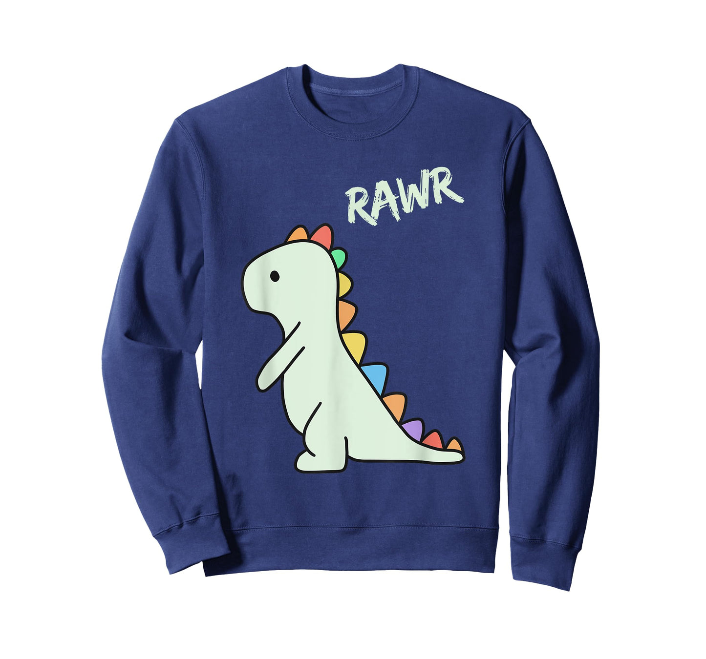 Cute Dino Rawr Dinosaur Roaring Funny Kid Dino Cartoon T-Shirt