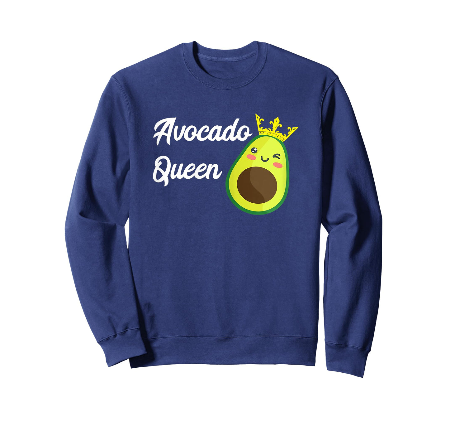 Avocado Queen Funny Avocado Fruit Lover Guacamole Food T-Shirt