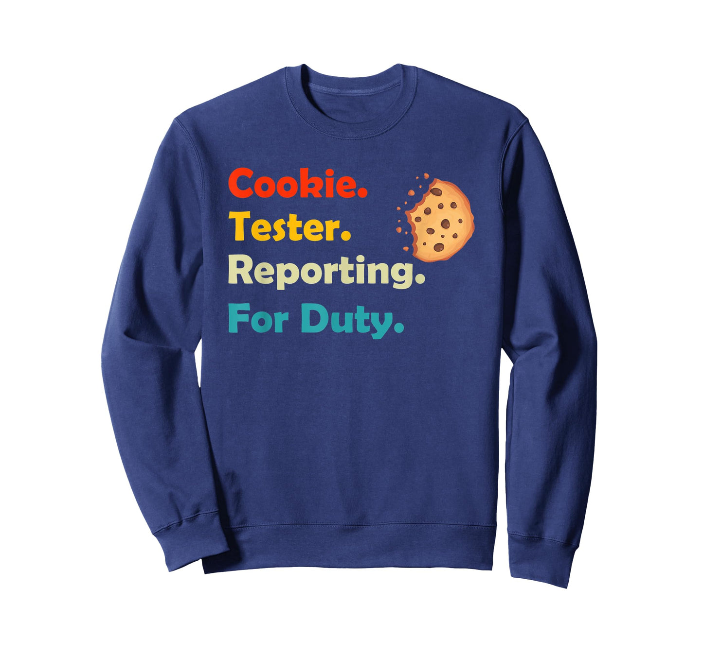 Cookie Tester Reporting for Duty Kids Christmas Baking Gift T-Shirt