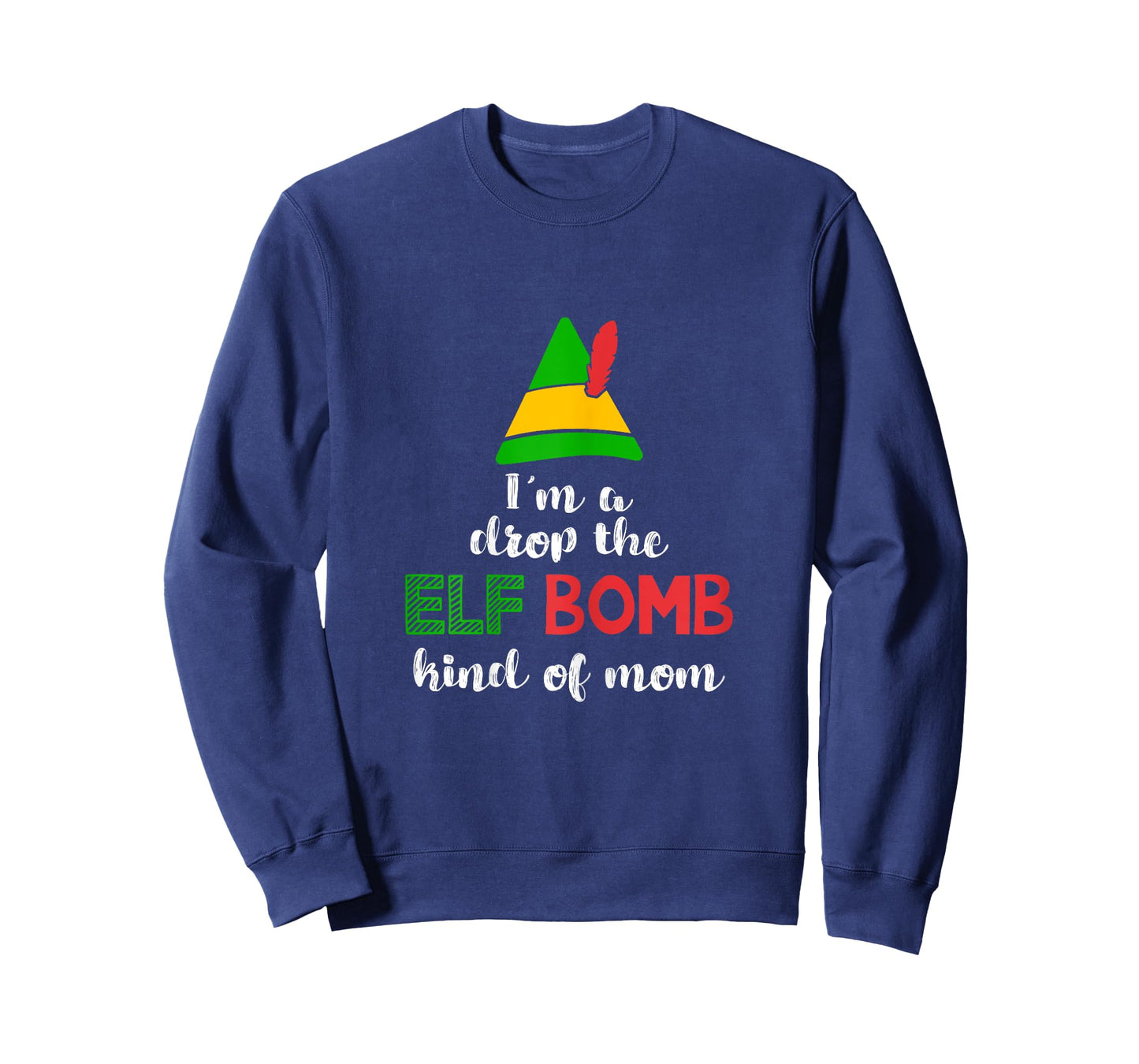 Cussing Christmas Tshirt Funny Elf Bomb For Moms Shirt