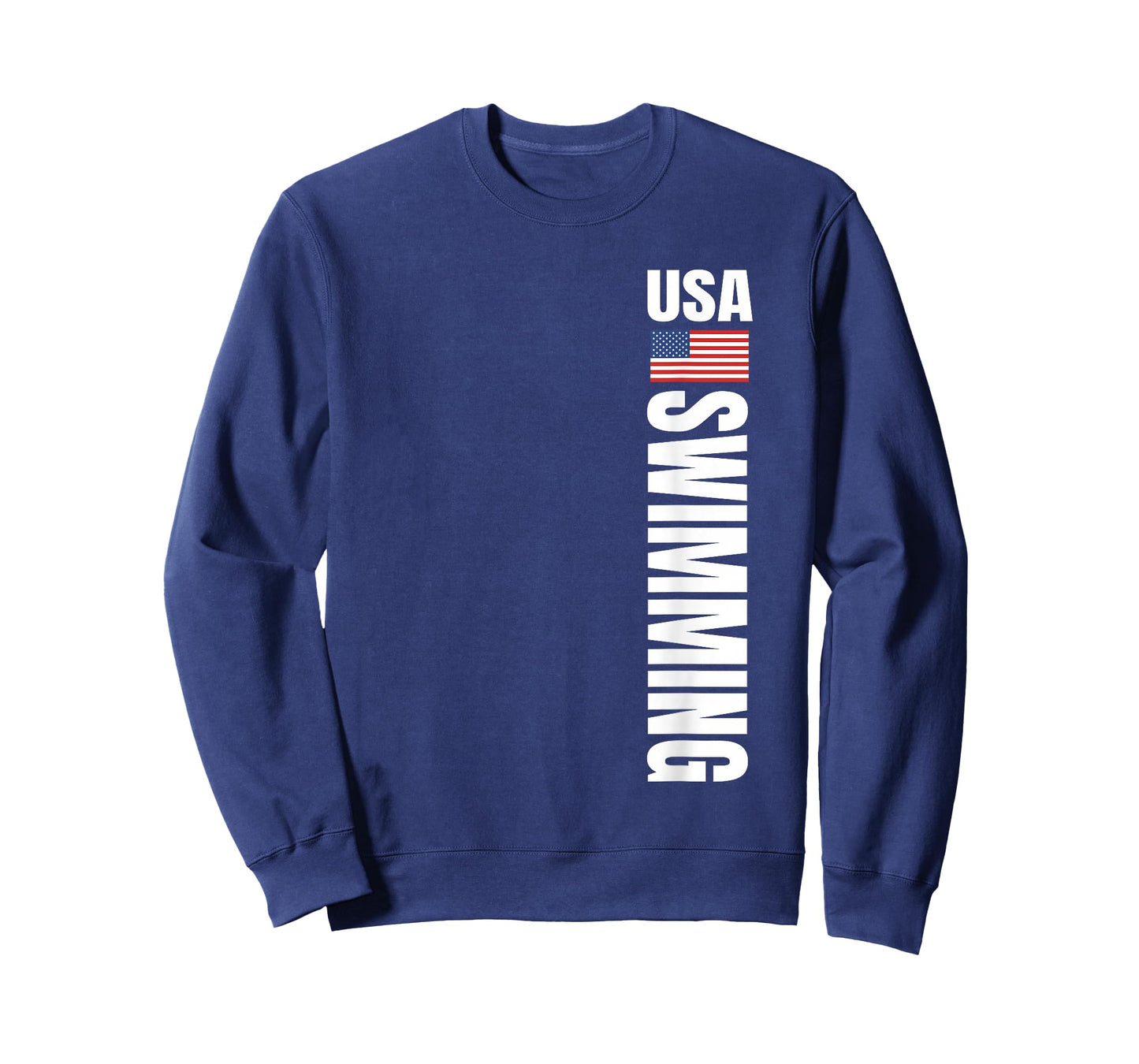 USA Swimming American Flag Swim Sport Team T-Shirt