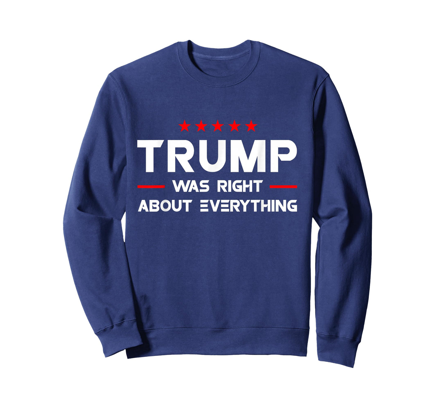 Vintage USA American Flag Trump Was Right About Everything T-Shirt